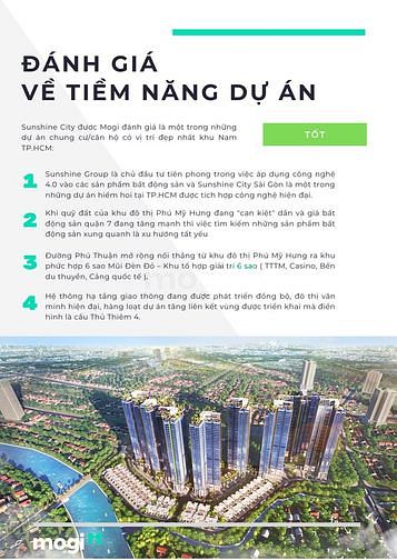 Phân tích dự án Sunshine City Sài Gòn