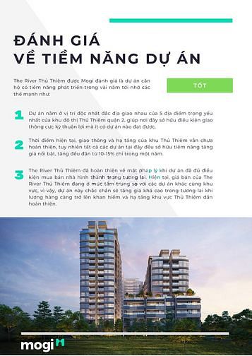 Phân tích dự án The River Thủ Thiêm