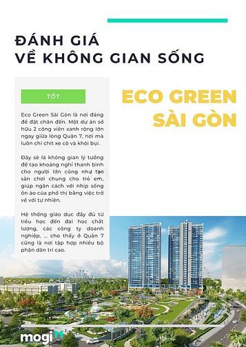 Phân tích dự án Eco Green Sài Gòn