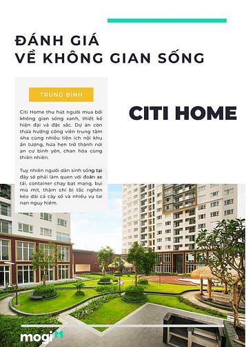 Phân tích dự án Citi Home
