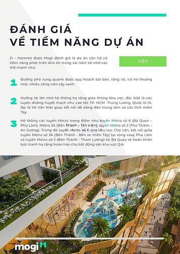 Phân tích dự án D - Homme