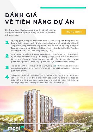 Phân tích dự án Citi Grand