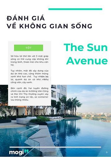 Phân tích dự án The Sun Avenue