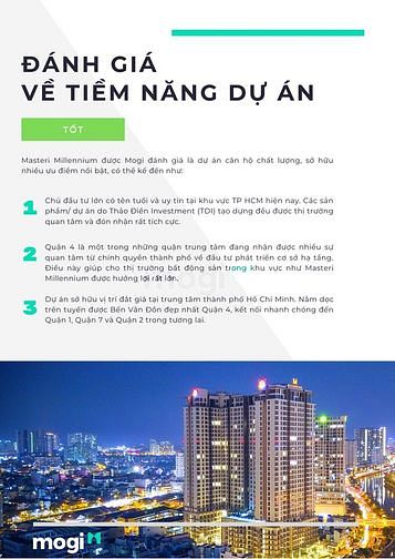 Phân tích dự án Masteri Millennium
