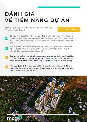 Phân tích dự án The Western Capital