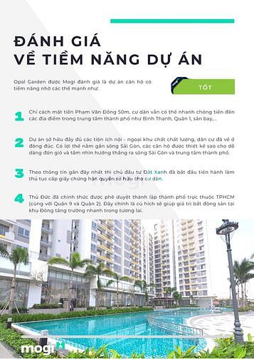 Phân tích dự án Opal Garden