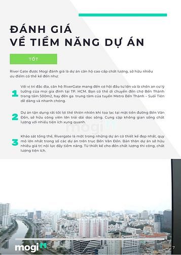 Phân tích dự án Rivergate Residence