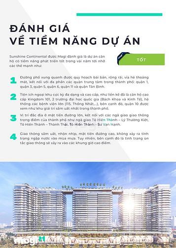 Phân tích dự án Sunshine Continental