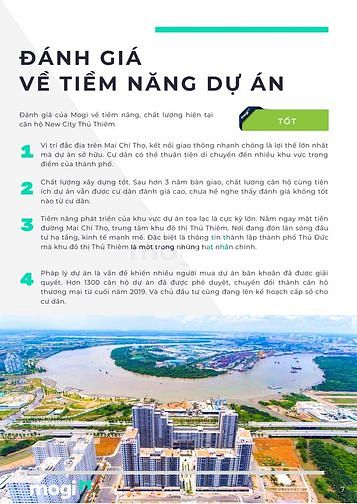 Phân tích dự án New City Thủ Thiêm