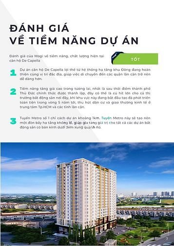 Phân tích dự án Dự án De Capella Quận 2