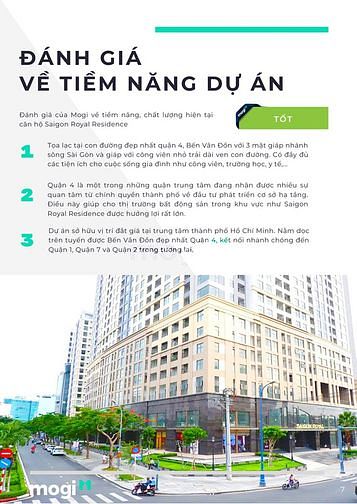 Phân tích dự án Saigon Royal Residence