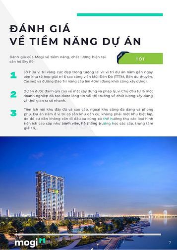 Phân tích dự án Chung cư Sky 89