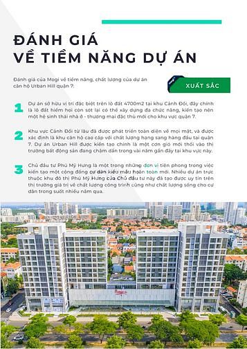 Phân tích dự án Urban Hill