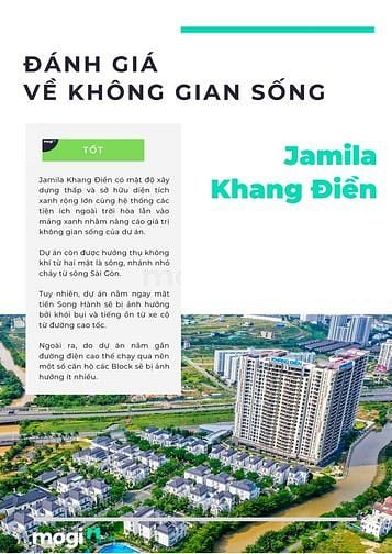 Phân tích dự án Jamila Khang Điền