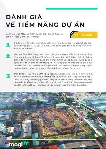 Phân tích dự án Tecco Đầm Sen Complex