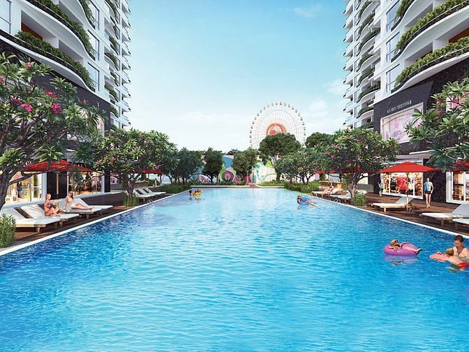 Diamond Lotus Lake View