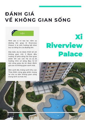 Phân tích dự án Xi Riverview Palace