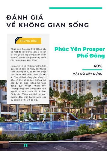 Phân tích dự án Prosper Phố Đông