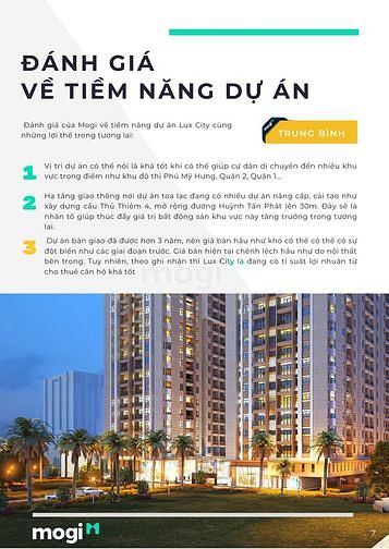 Phân tích dự án Lux City
