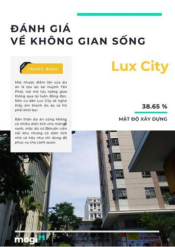 Phân tích dự án Lux City