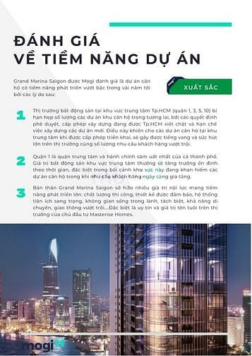 Phân tích dự án Grand Marina