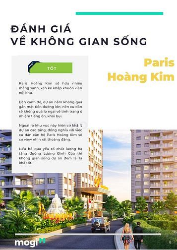 Phân tích dự án Paris Hoàng Kim
