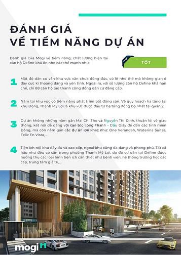 Phân tích dự án Define Capitaland