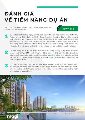 Phân tích dự án Saigon Broadway