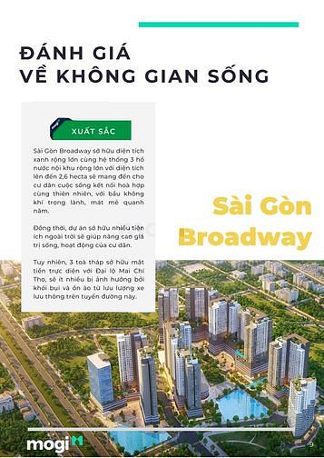 Phân tích dự án Saigon Broadway