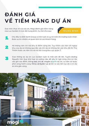 Phân tích dự án Lux Garden