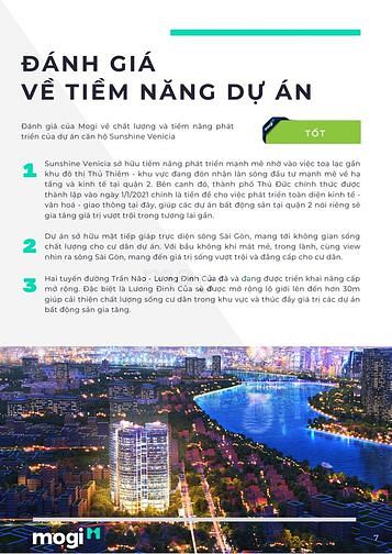 Phân tích dự án Sunshine Venicia