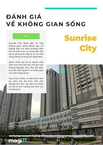 Phân tích dự án Sunrise City