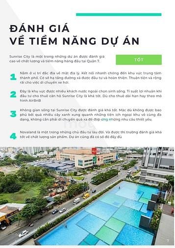 Phân tích dự án Sunrise City