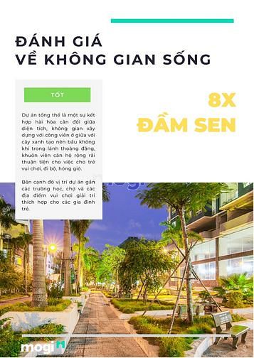 Phân tích dự án 8X Đầm Sen