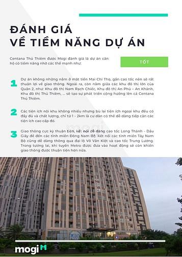 Phân tích dự án Centana Thủ Thiêm