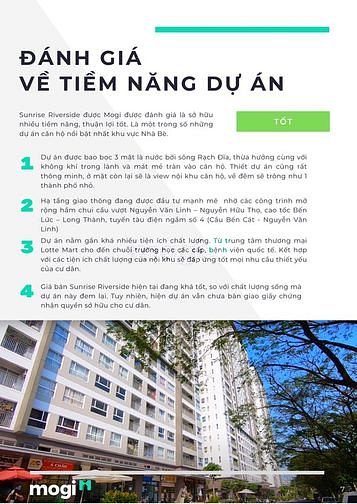 Phân tích dự án Sunrise Riverside
