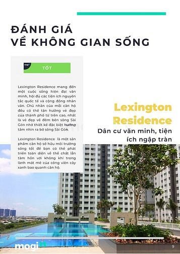 Phân tích dự án Lexington Residence