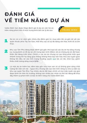 Phân tích dự án Valeo Đầm Sen