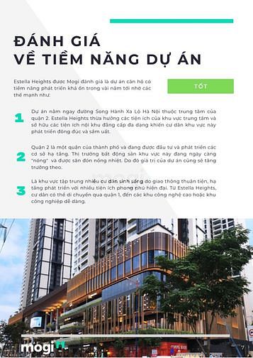 Phân tích dự án Estella Heights