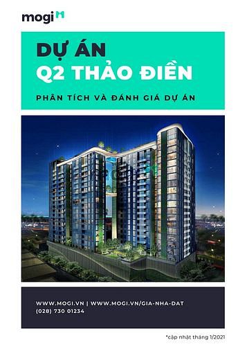 Phân tích dự án Q2 Thảo Điền
