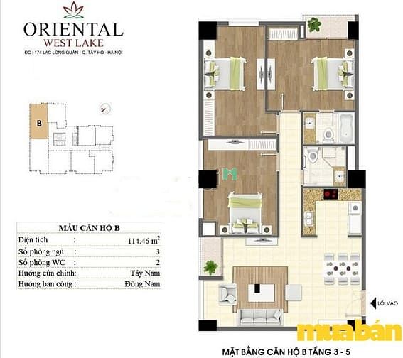 Chung cư Oriental Westlake
