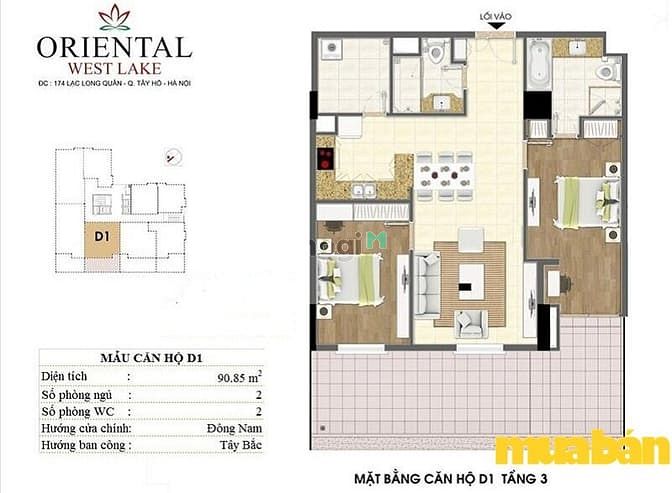 Chung cư Oriental Westlake