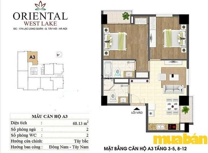 Chung cư Oriental Westlake