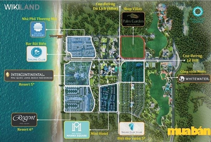 Palm Garden Shop Villas Phú Quốc