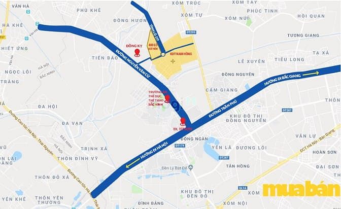 Khu đô thị Vườn Sen Bắc Ninh