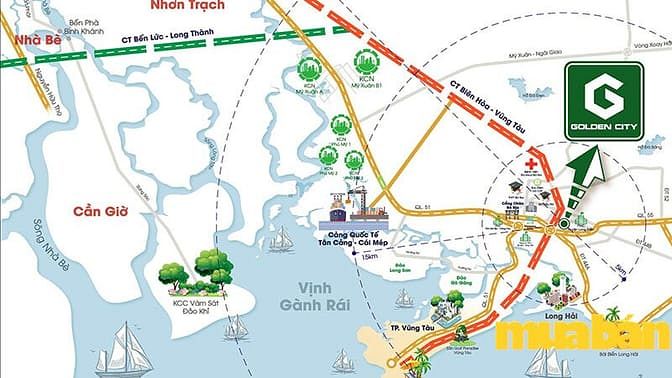 Golden City Long Điền