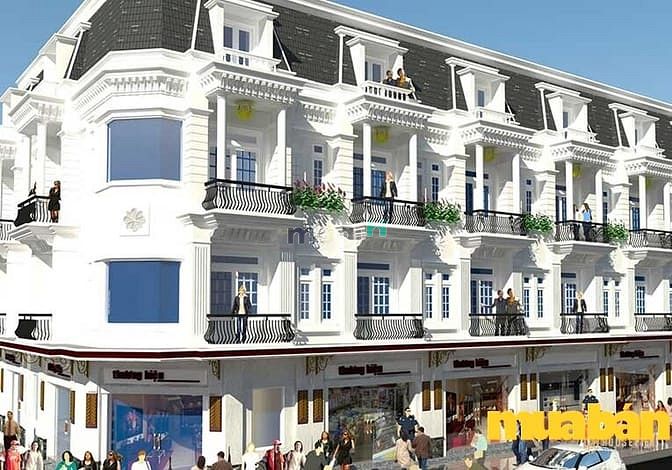 Khu Chợ và Nhà phố liên kế thị xã Bình Minh