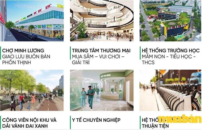 Khu đô thị mới & chợ Minh Lương