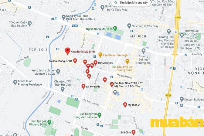 Khu ĐTM Mỹ Đình 1