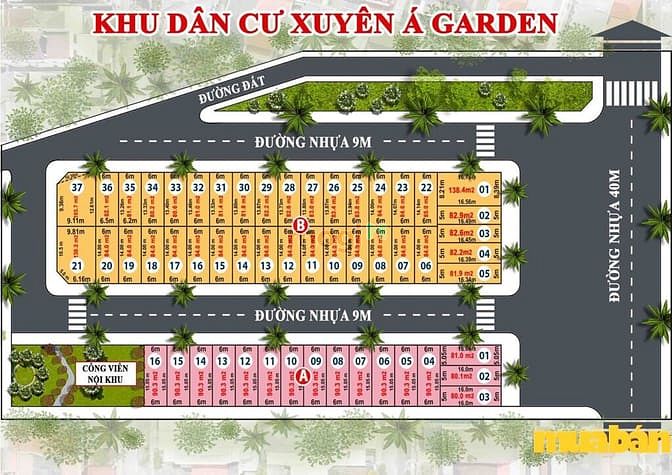 Khu dân cư Xuyên Á Garden